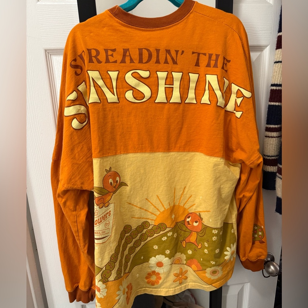 Orange Bird Flower and Garden Festival Spirit Jersey